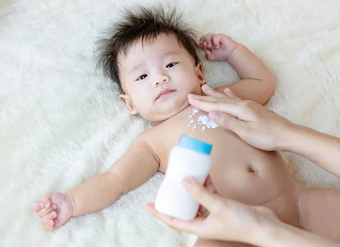 sản xuất phấn trị hăm cho trẻ em